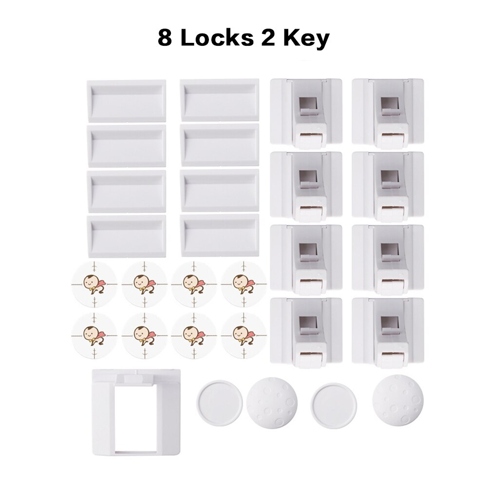 8 locks 2 keys