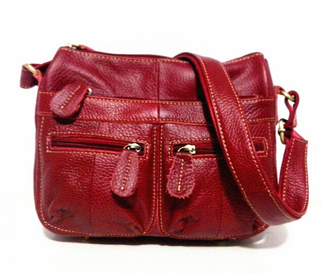 Vintage Soft Genuine Leather Women's Shoulder Bag