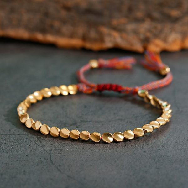 Men's Copper Beads Bracelet - Image 4