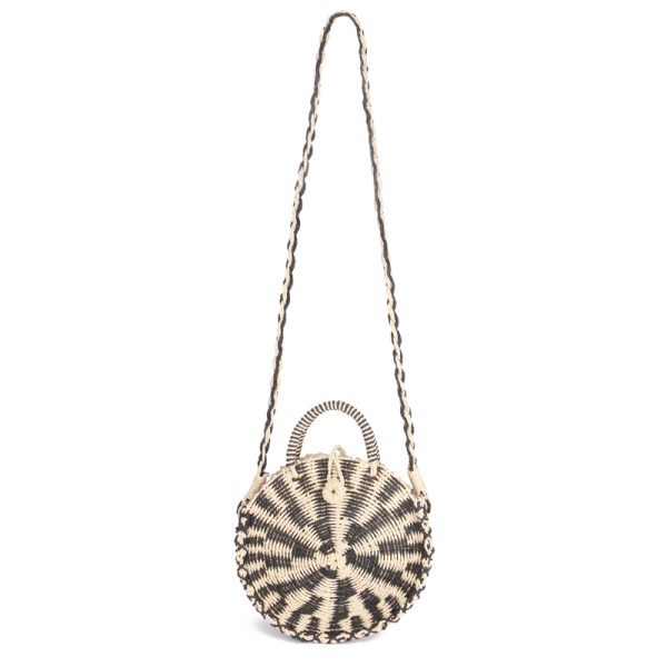 Women's Round Retro Rattan Bag - Image 5