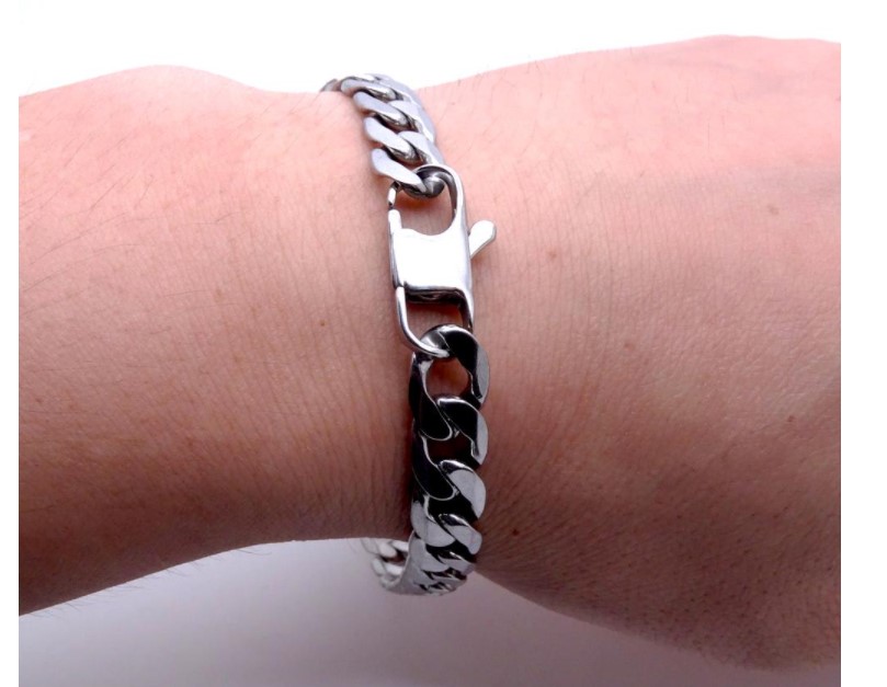 Men's Stainless Steel Chain Bracelet