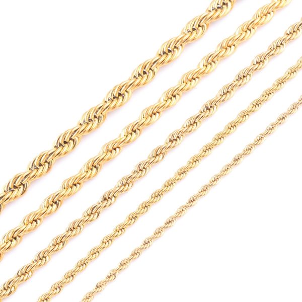 Fashion Spiral Chain Necklace