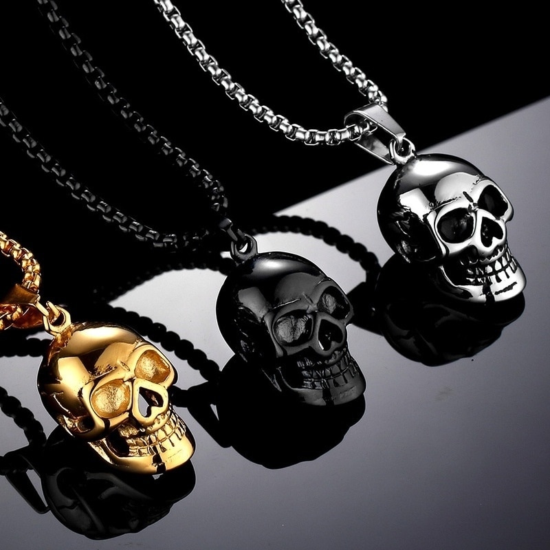 Men's Skull Necklace