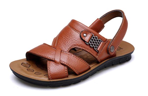 Men's Urban Leather Sandals - Image 6