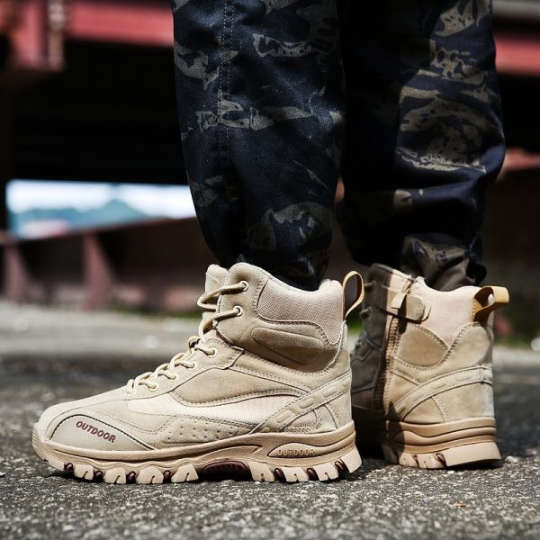 Men's Breathing Tactical Military Boots - Image 5