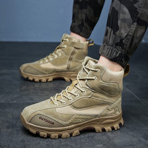 Men's Breathing Tactical Military Boots - Image 7