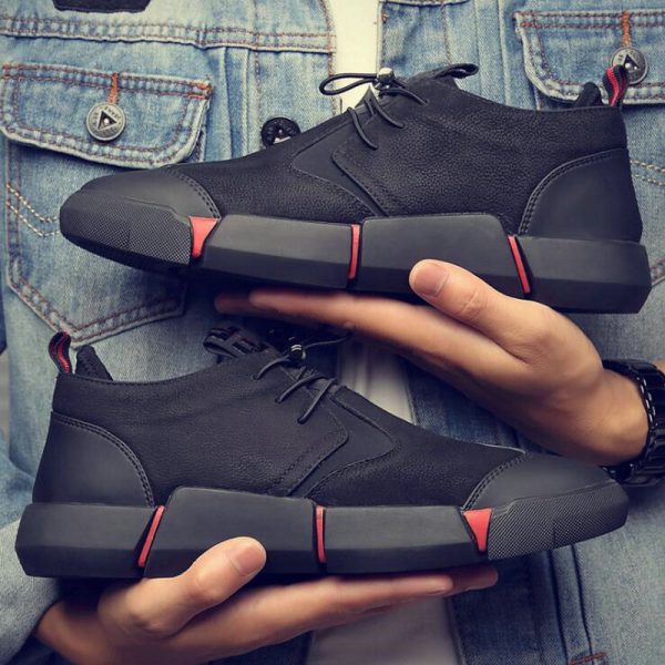 Men's Black Casual Shoes - Image 4