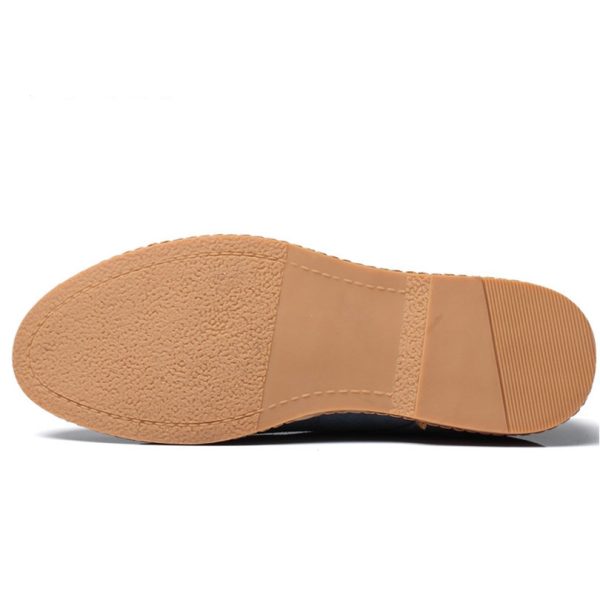 Men's Elegant Cow Suede Shoes - Image 6