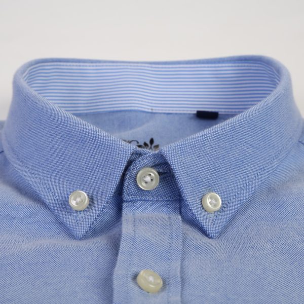 Men's Long Sleeve Oxford Shirt - Image 4