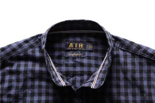 Men's Casual Cotton Plaid Patterned Shirt - Image 5