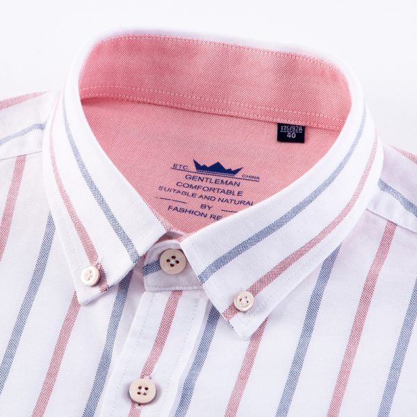 Men's Formal Striped Cotton Shirts - Image 4