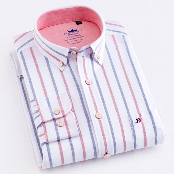 Men's Formal Striped Cotton Shirts