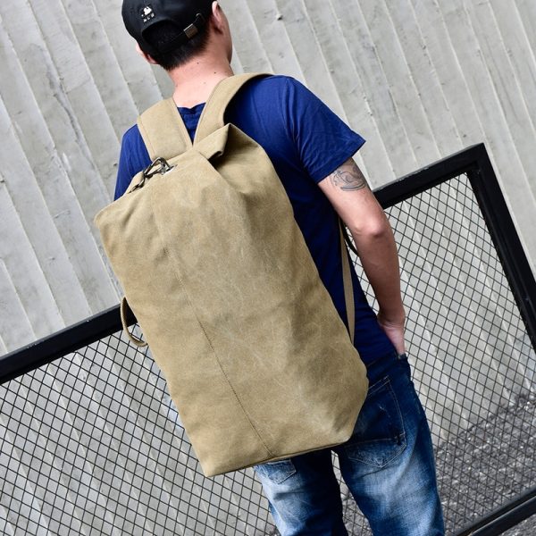 Men's Large Capacity Laconic Tactical Style Backpack - Image 3