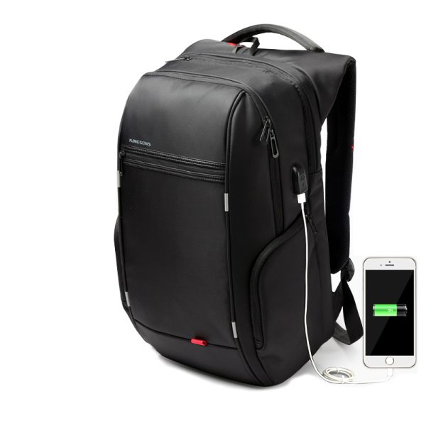 Travel Laptop Backpack with USB Charger - Image 3