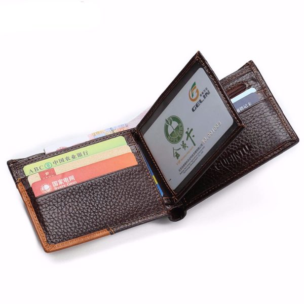 Genuine Leather Men's Wallets - Image 4