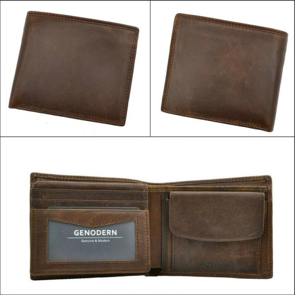 Minimalistic Leather Wallet for Men - Image 3