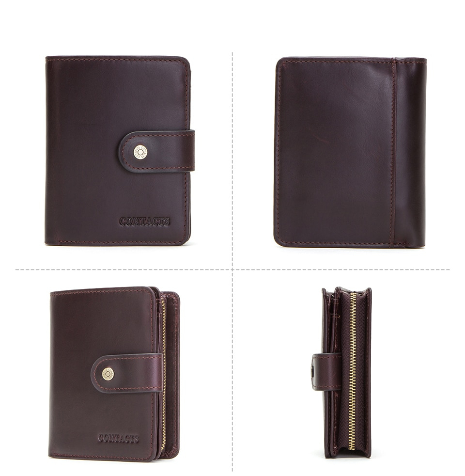 Men's Classic Vintage Leather Wallet
