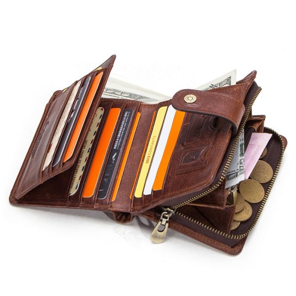 Men's Classic Vintage Leather Wallet