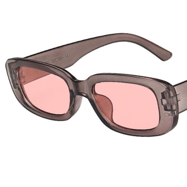 Small Rectangle Sunglasses for Women - Image 5