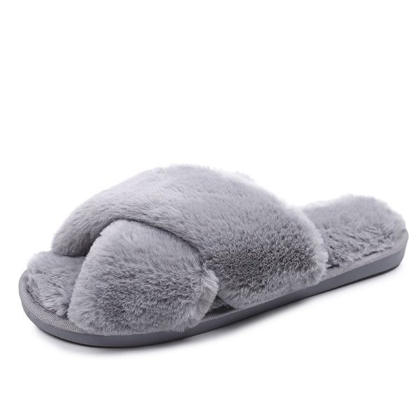 Women's Fashion Winter Plush Home Slippers - Image 8