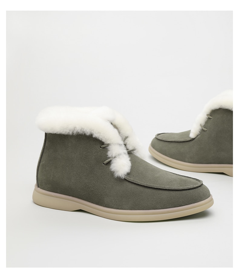 Women's Winter Snow Boots with Short Plush