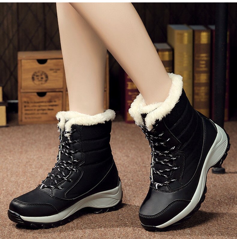 Women's Waterproof Warm Ankle Boots