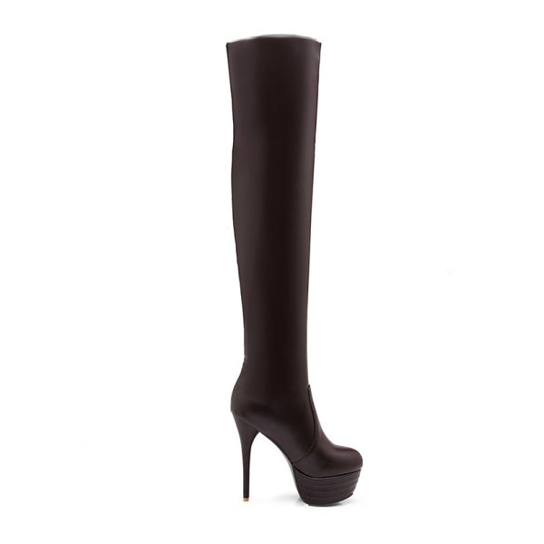 Women's Dominatrix Over the Knee Boots - Image 5