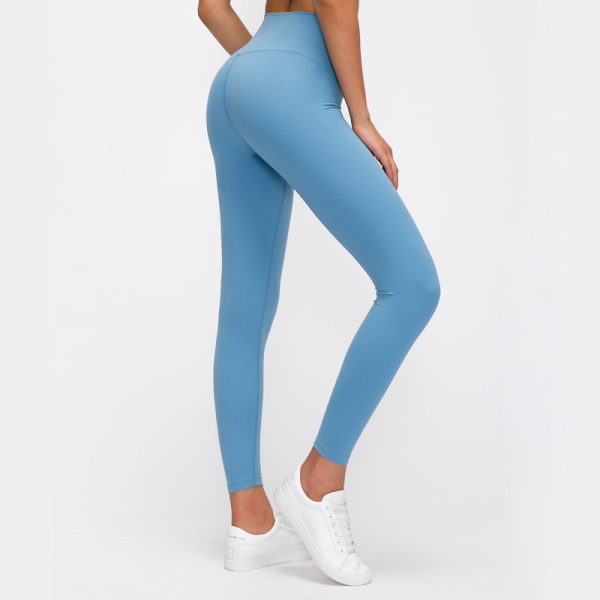 Women's Solid Color Yoga Leggings - Image 6