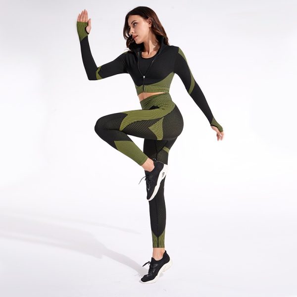 Seamless Yoga Set For Women - Image 4