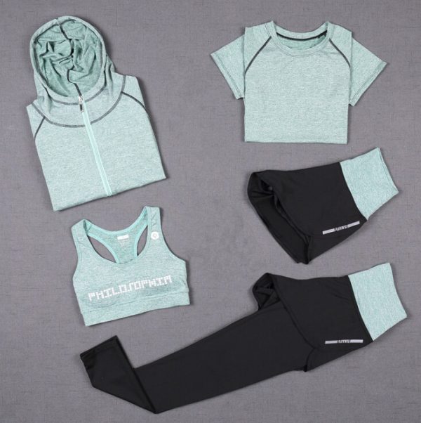 Women's Breathable Sports Clothing Set - Image 3