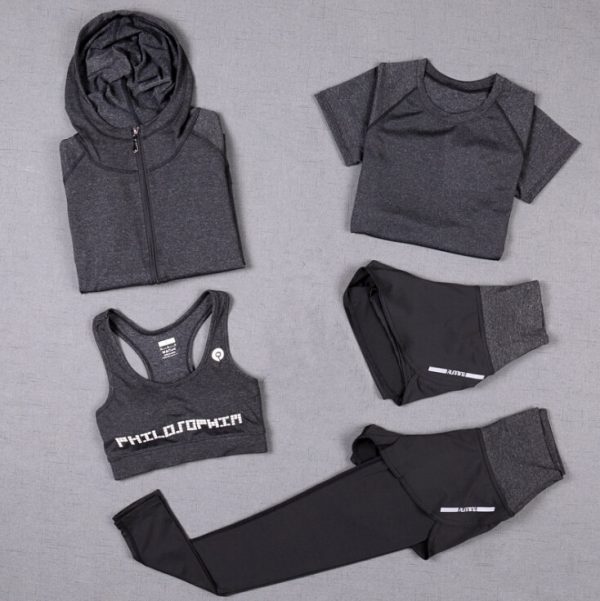 Women's Breathable Sports Clothing Set - Image 4