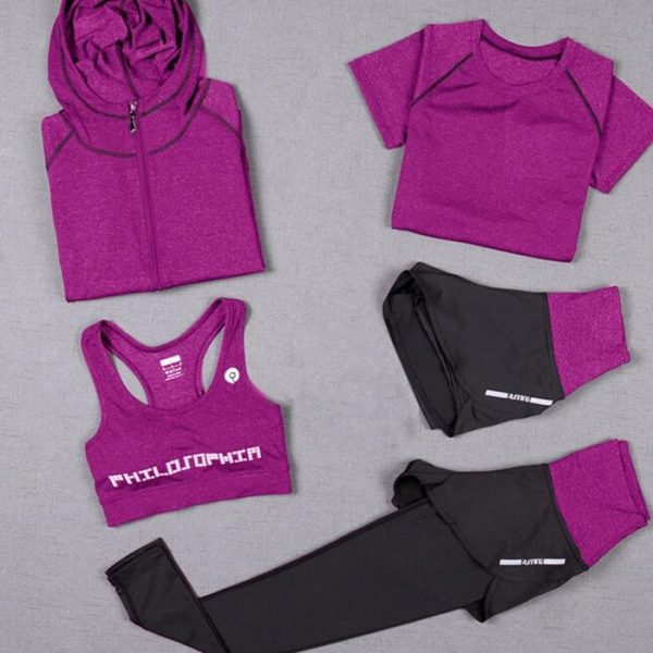 Women's Breathable Sports Clothing Set