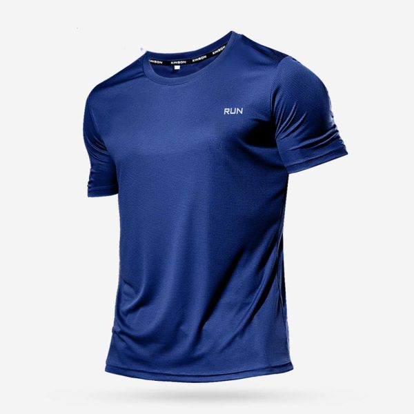 Men's Solid Color Quick Dry T-Shirt