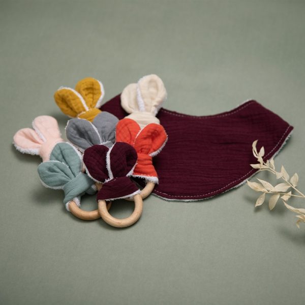 Baby Teether and Triangle Scarf Set - Image 6