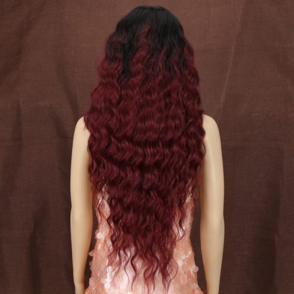 Lace Front Deep Wave Ombre Wig - Image 4