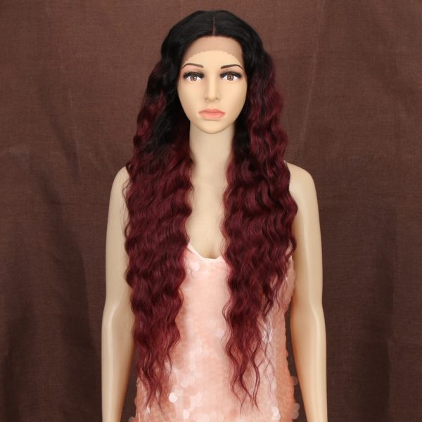 Lace Front Deep Wave Ombre Wig - Image 5