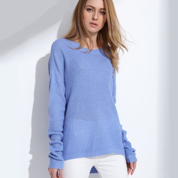 Women's Solid Color Maternity Sweater