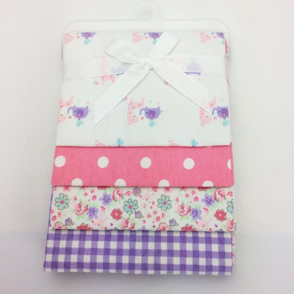 Small Cotton Blankets 4 pcs Set - Image 7