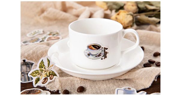 Coffee Stickers 45 Pcs Set - Image 6