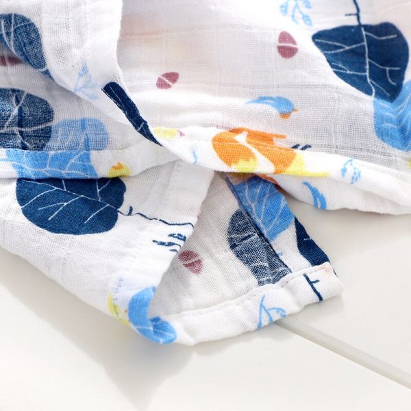 Baby Cotton Muslin Swaddle Blanket - Image 4