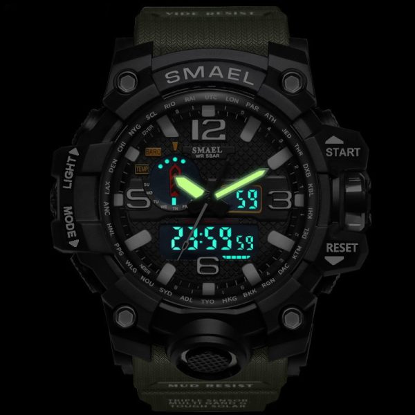Rugged Sports Watches for Men with Digital and Analogue Display - Image 4