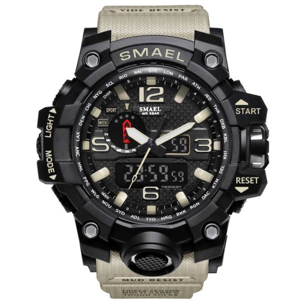 Rugged Sports Watches for Men with Digital and Analogue Display - Image 8