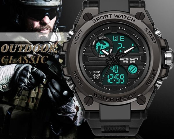 Men's Military Waterproof Watch - Image 8