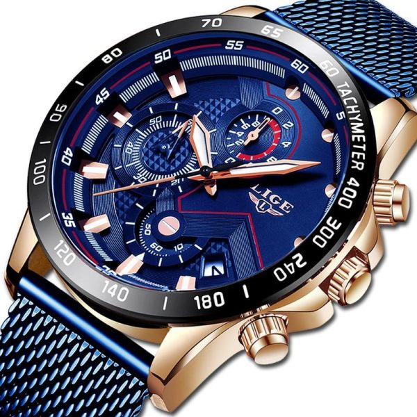 Men's Classic Quartz Waterproof Watches - Image 4