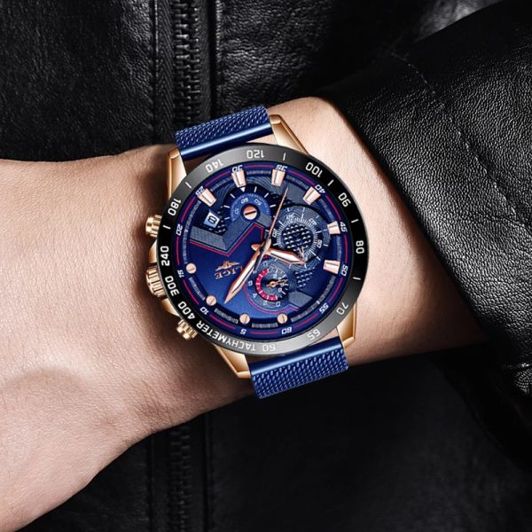 Men's Classic Quartz Waterproof Watches - Image 7