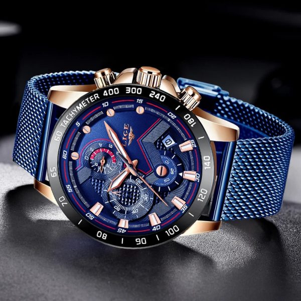 Men's Classic Quartz Waterproof Watches - Image 5