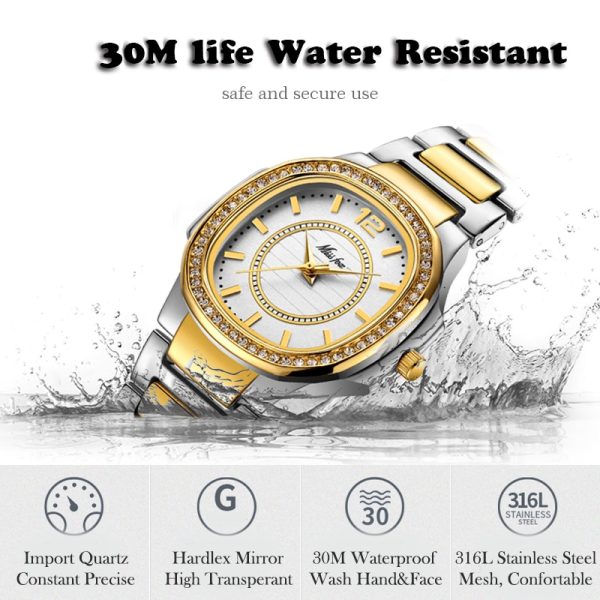 Women's Luxury Crystal Dial Watches - Image 5