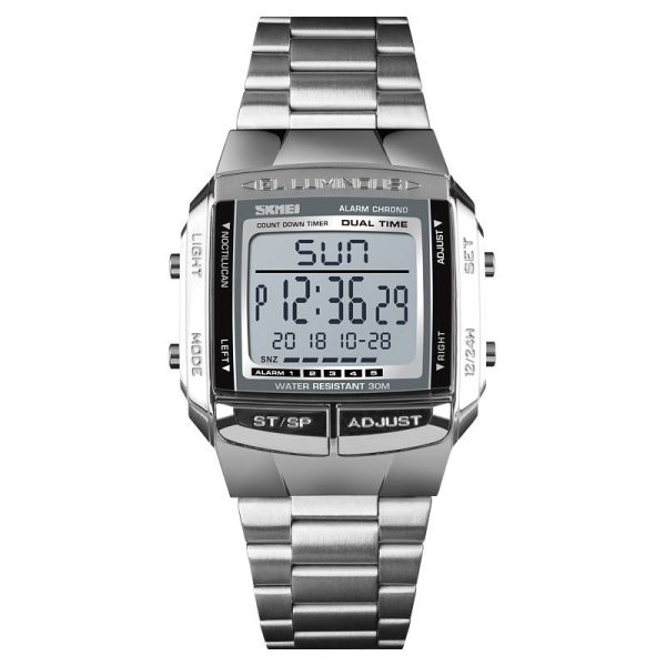 Men's Stainless Steel Sports Watch