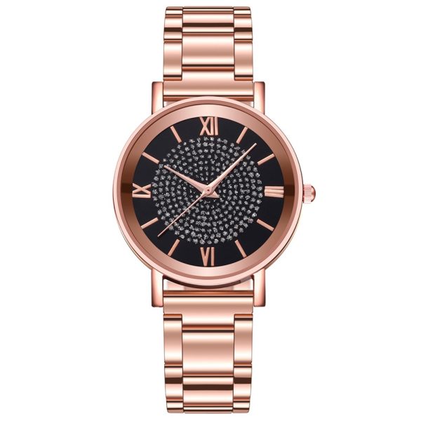 Rose Gold Wrist Watch - Image 4