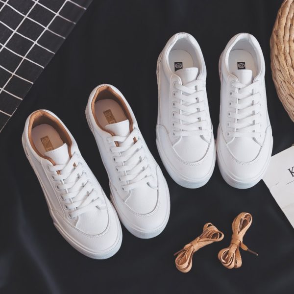 Women's Fashion Casual Plain Coloured Sneakers